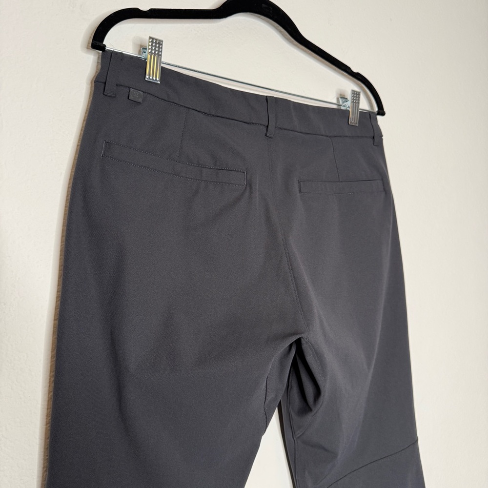 Lululemon Commission Slim Warpstreme Obsidian Pants Clean Back W31 L30 - Picture 5 of 6